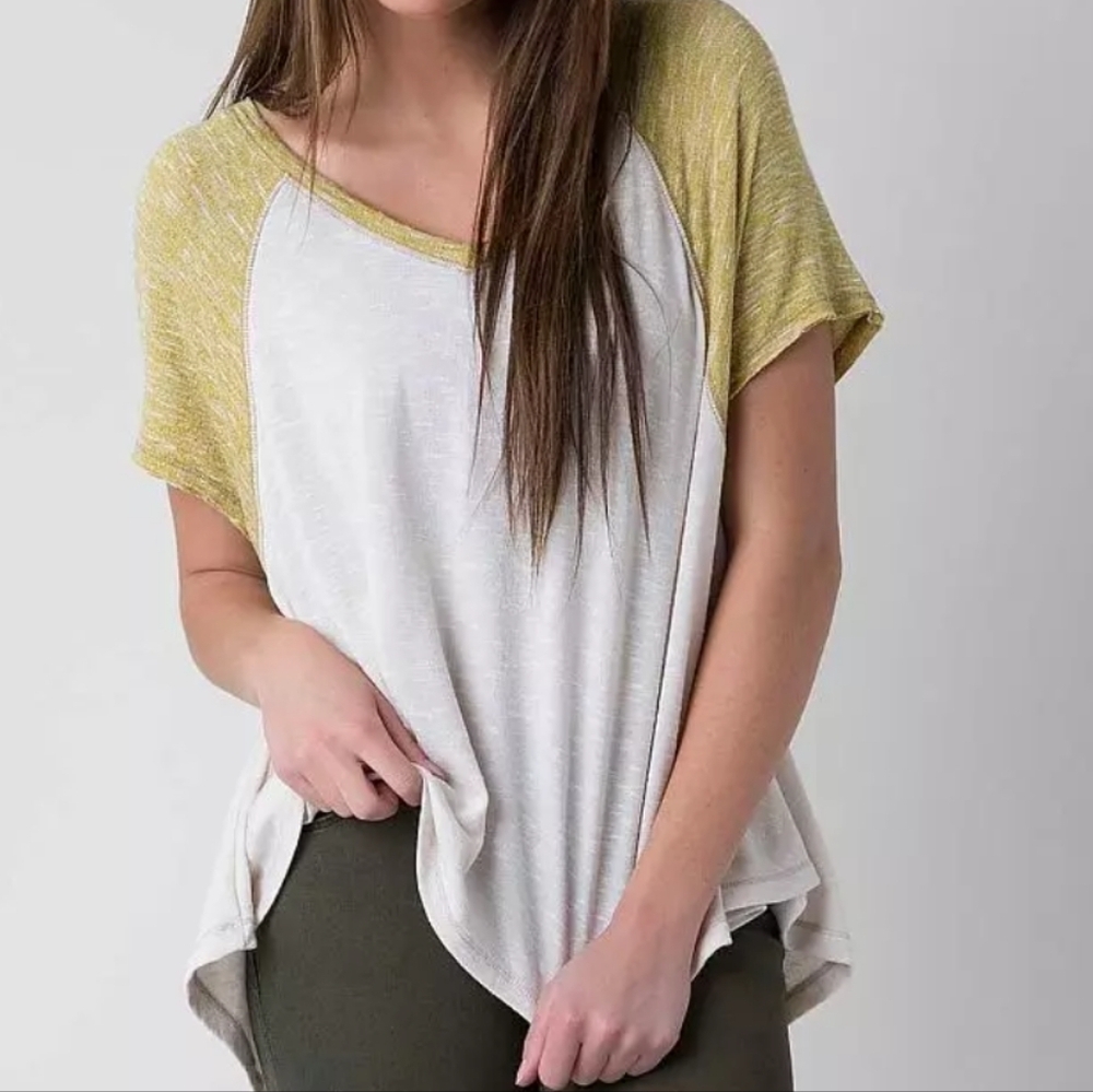 Free People we the free raglan slub T-shirt xs